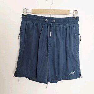 Kith Dark Blue Transitional Active Elastic Drawstring Waist Men's Shorts Size M